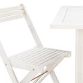 Safavieh Arvin Table & 4 Chairs, White PAT7001D